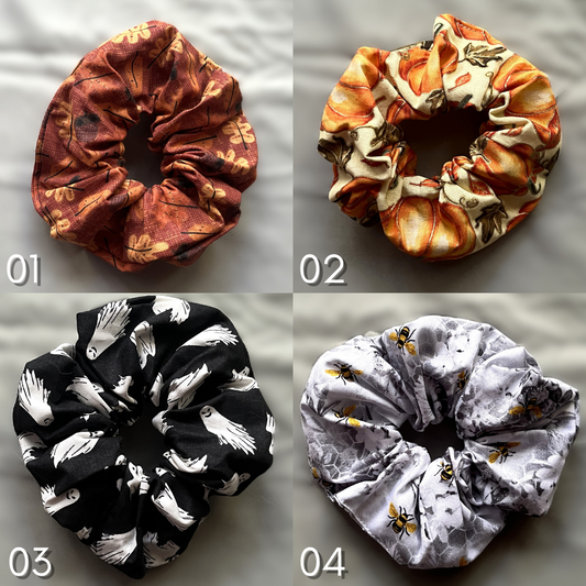 Halloween/Fall Inspired Scrunchies
