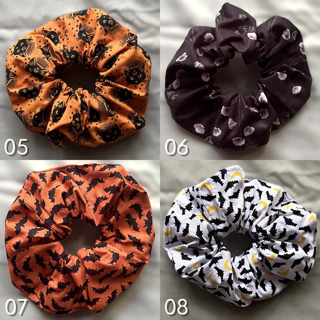 Halloween/Fall Inspired Scrunchies