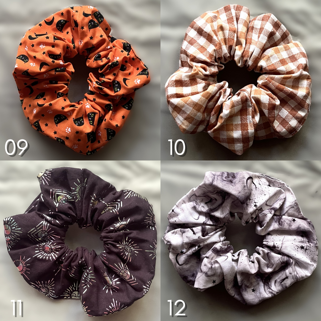 Halloween/Fall Inspired Scrunchies