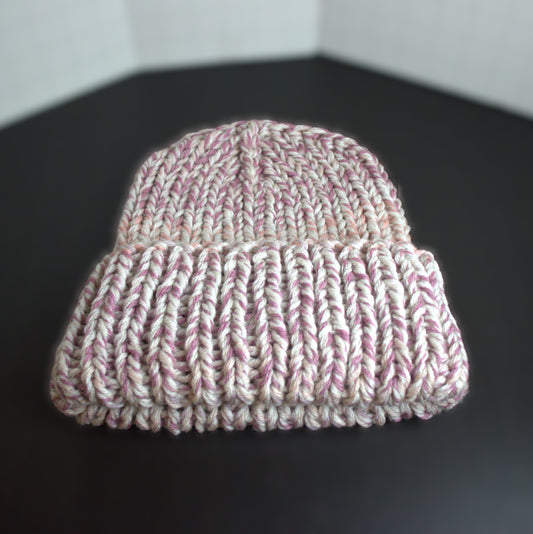Pastel in Pink Basic Beanie