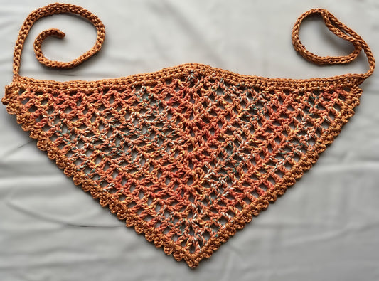 Terracotta Skipped Bandana