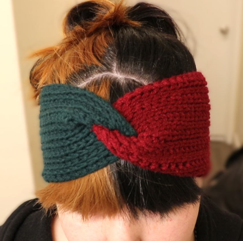 Two-Tone Ear Warmers