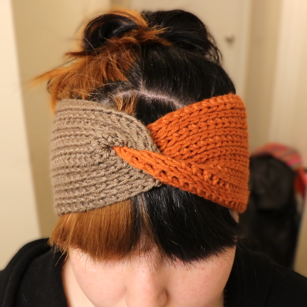 Two-Tone Ear Warmers