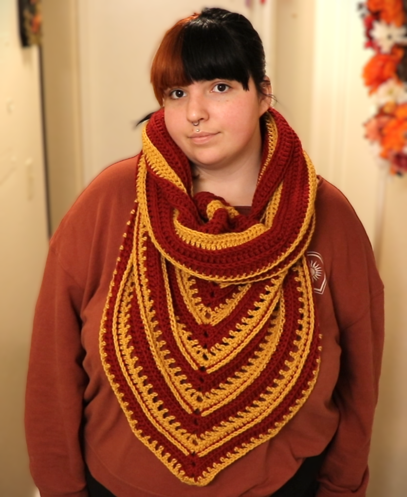 Wild Oleander Hooded Scarf