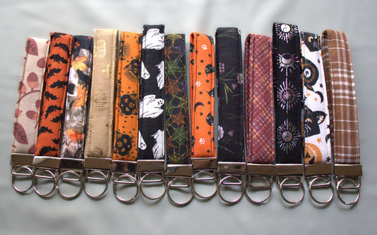 Halloween/Fall Keychain Wristlet