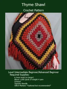 Thyme Shawl Crochet Pattern