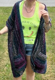 Elmwood Pocket Scarf Crochet Pattern