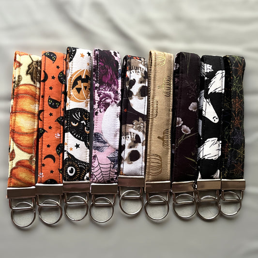 Halloween/Fall Keychain Wristlet