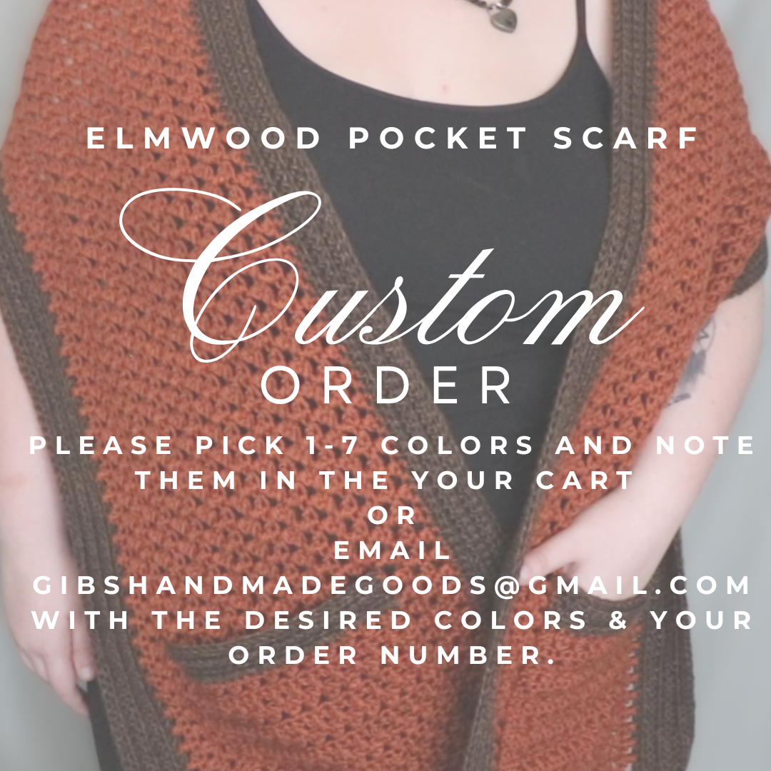 Custom Colors Elmwood Pocket Scarf